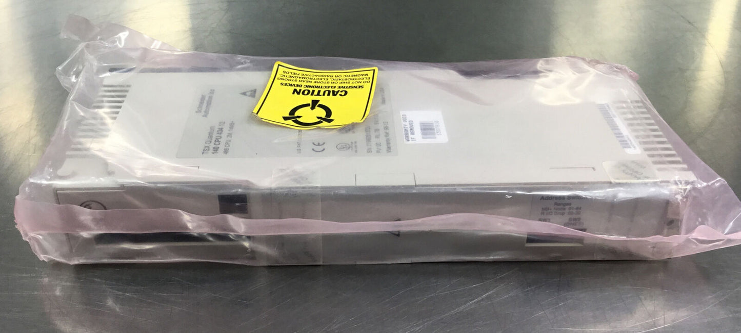 Schneider Modicon  140CPU43412  TSX  Quantum 486 CPU, 12M, 1xMB+       3E-38