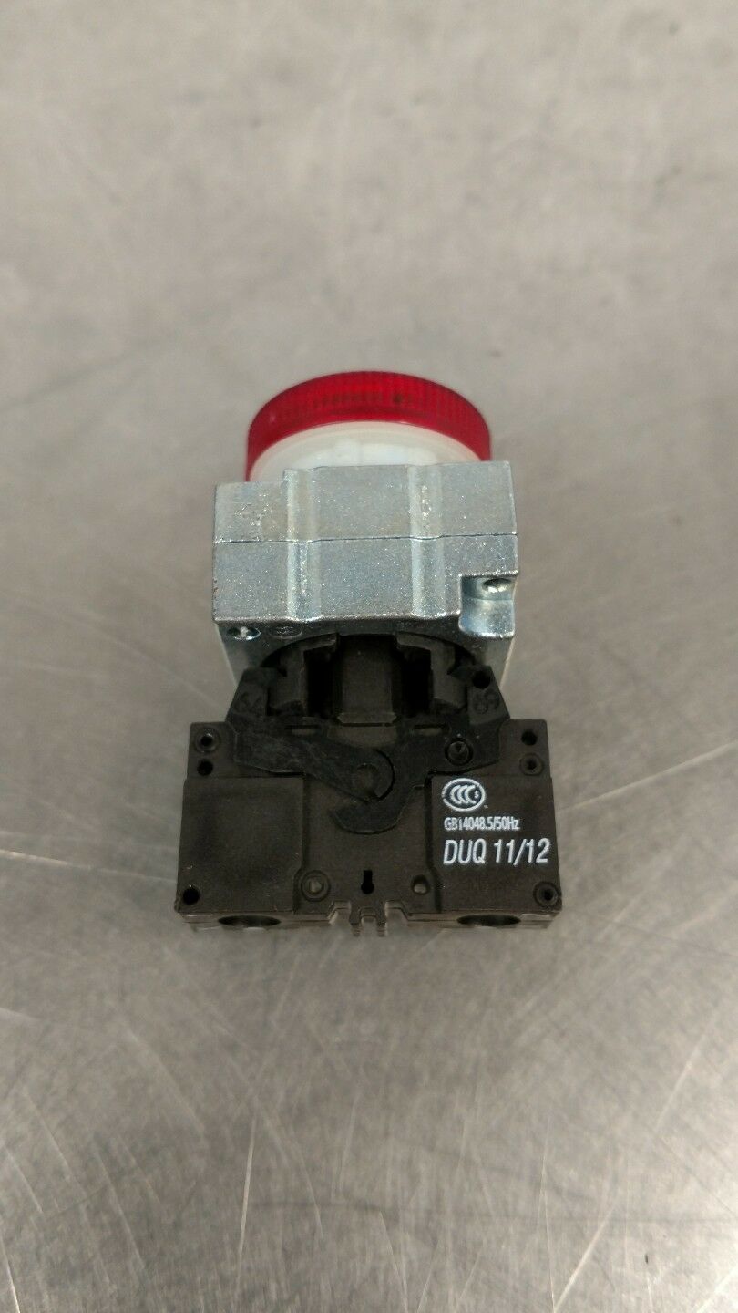 DUQ 11/12 Red Warning Light w/Contactor 5A