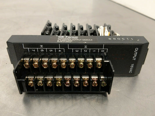 GE FANUC IC610MDL179A 115/230VAC Output Module 8-Circuits w/ Terminal Block 3F