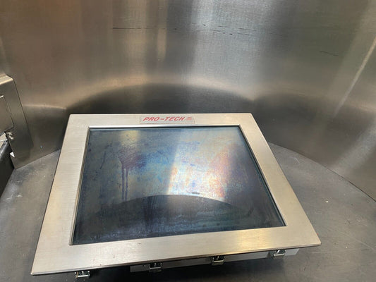 Allen Bradley 6186-M19SS White 36-Volt Pro Tech Ser.E Rev.A Touch Screen Panel