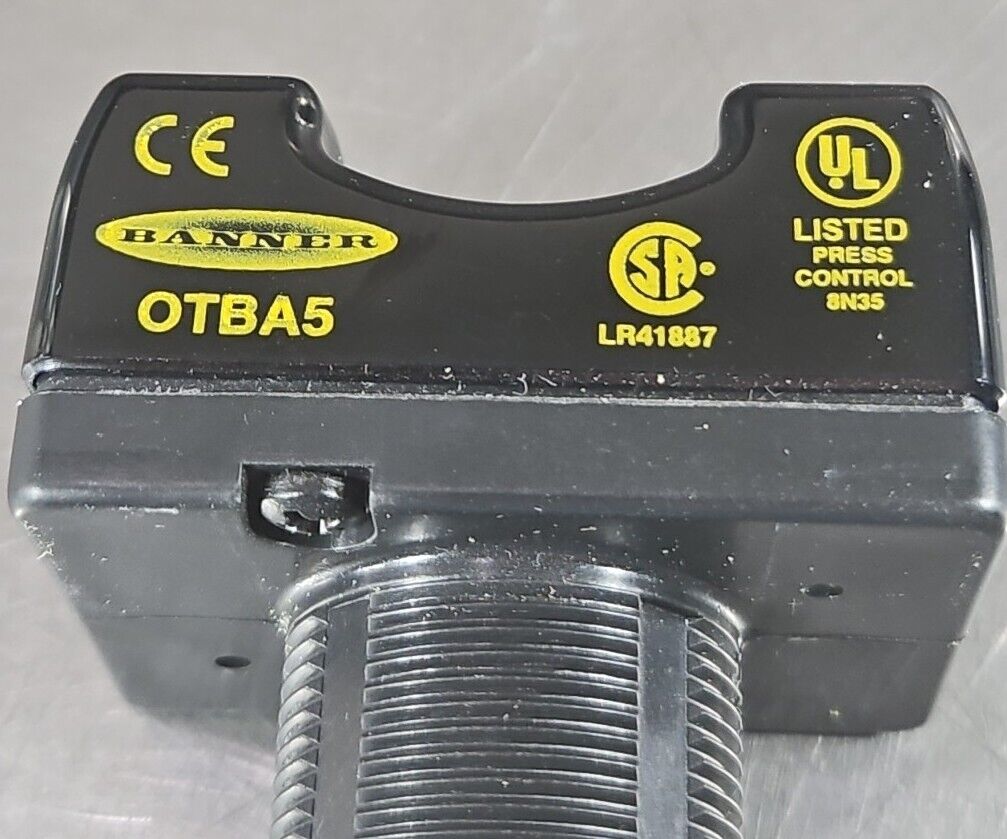 Banner OTBA5 Single Point Optical Momentary Action Touch Button.        Loc5E-20