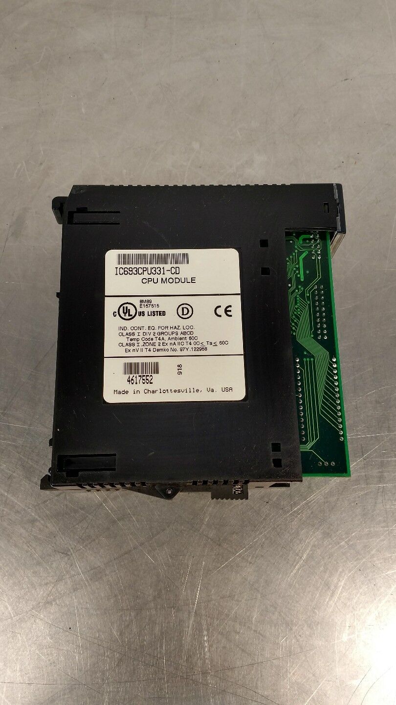 GE Fanuc IC693CPU331-CD CPU Module EW
