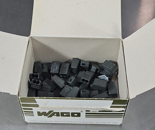 Wago 273-112 conductor Ground Terminal Block - Lot of 53.               Loc3E-18