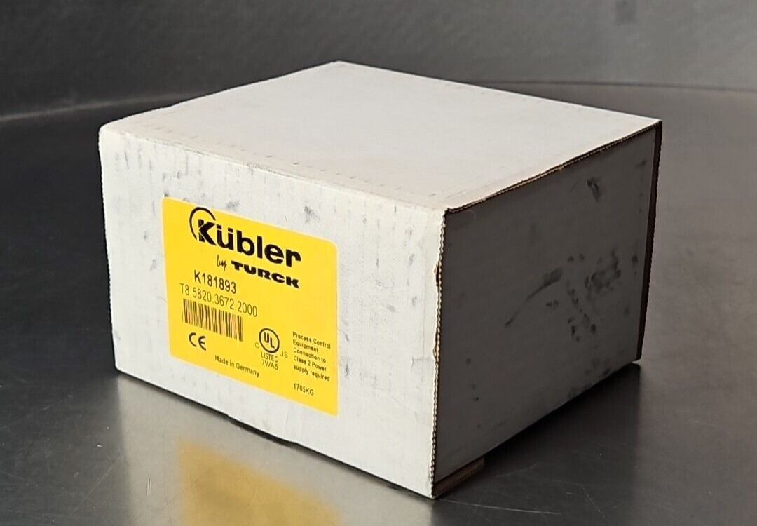 KUBLER TURCK T8.5820.3672.2000 (K181893).   Loc5D10