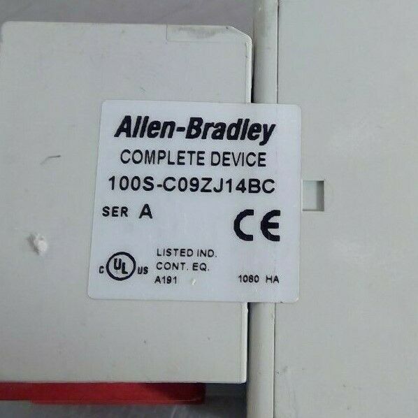 Allen-Bradley - GuardMaster 100S-C09ZJ14BC Series A Safety Contactor        4E-6