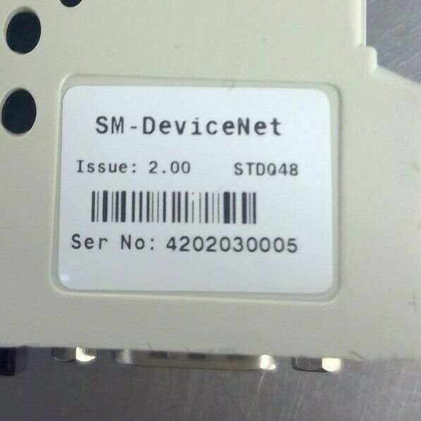 Emerson / Control Techniques SM-DeviceNet STDQ48 Issue: 02.00                 3H
