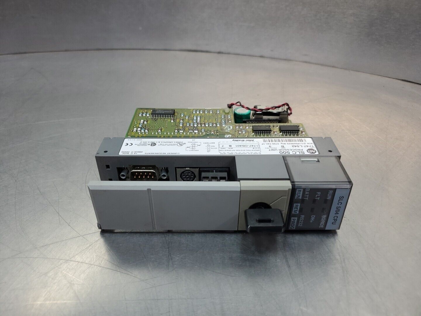 Allen-Bradley 1747-L542/B Proc. Rev 3 Processor Unit.                      3D-29