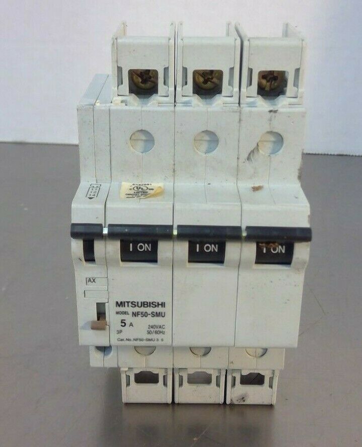 Mitsubishi Electric -  NF50-SMU 3 5 - 3P 5A No-Fuse Breaker - AX-05SMU        4D