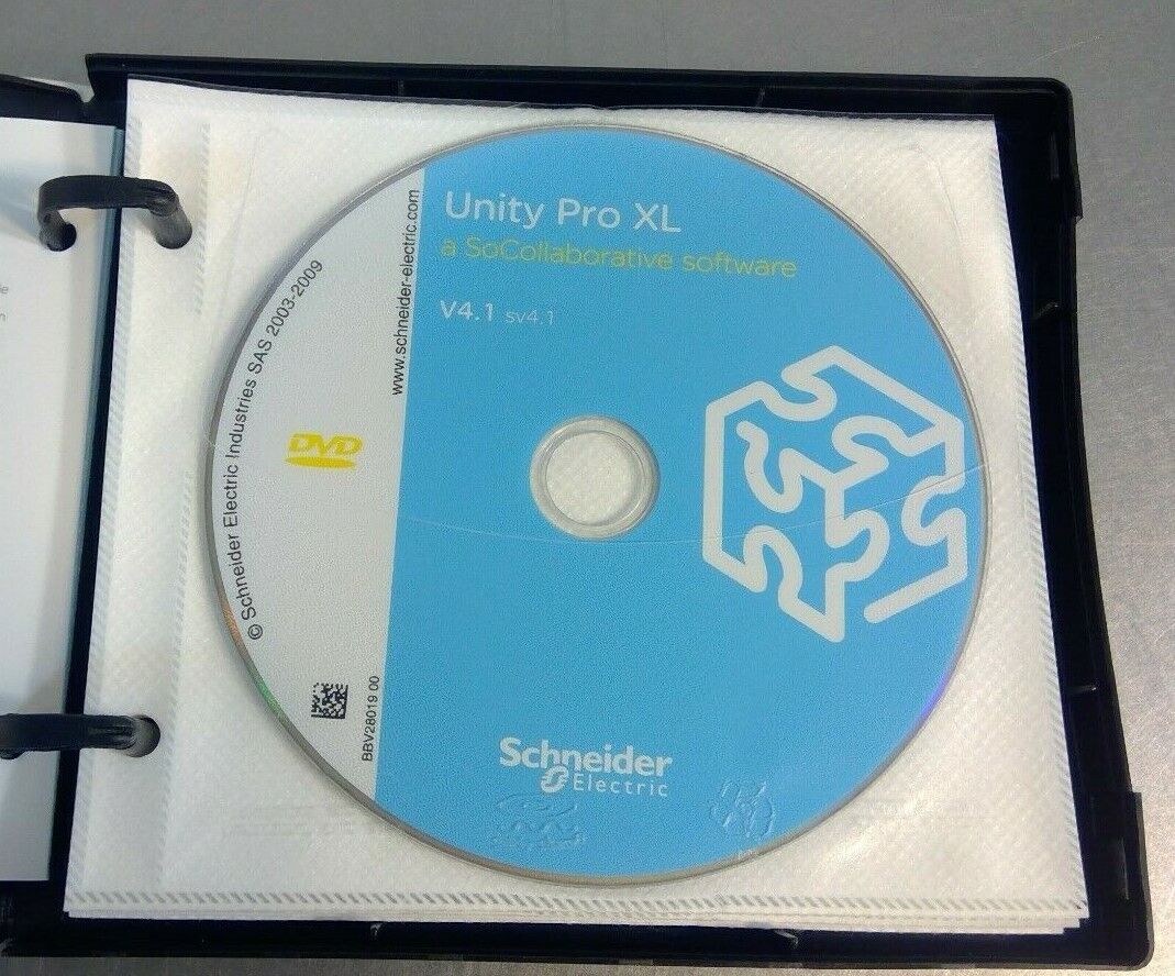 Schneider Electric UNYSPUEFUCD41 Unity Pro XL Single LIC - SN: 21092601606    3C