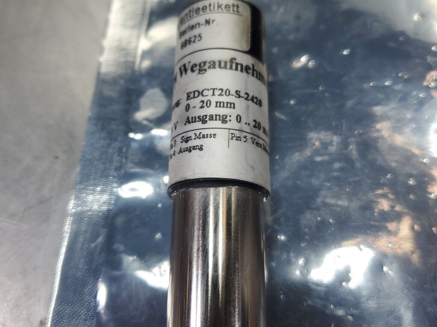 MEGATRON EDCT20-S-2420 0-20mm Pressure Sensor.                                5E