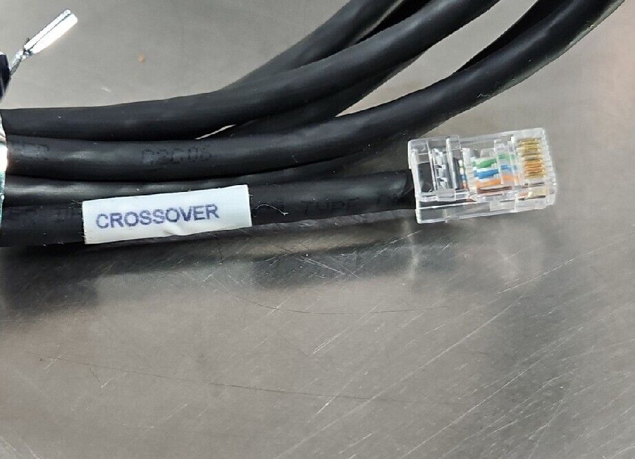 Crossover Black Ethernet Cable - 10 feet                               Loc 5E-15