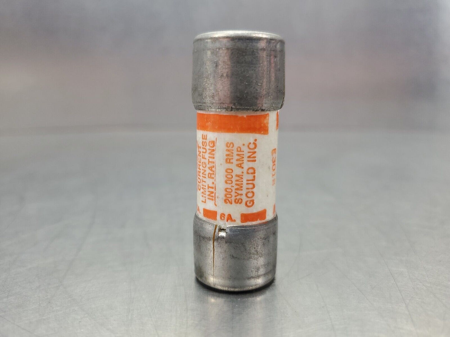 Gould SHAWMUT A4J6 Amptrap Fuse, 6 AMP 600VAC.                          4D-BOX#3