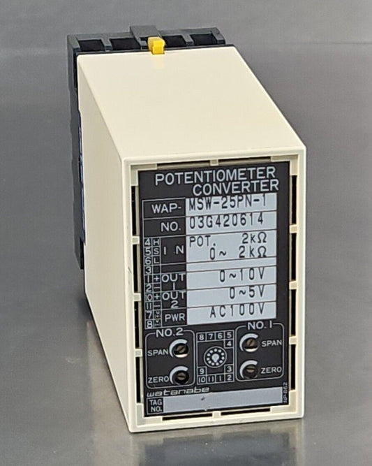Watanabe WSW-25PN-1 POTENTIOMETER CONVERTER.       4C-22