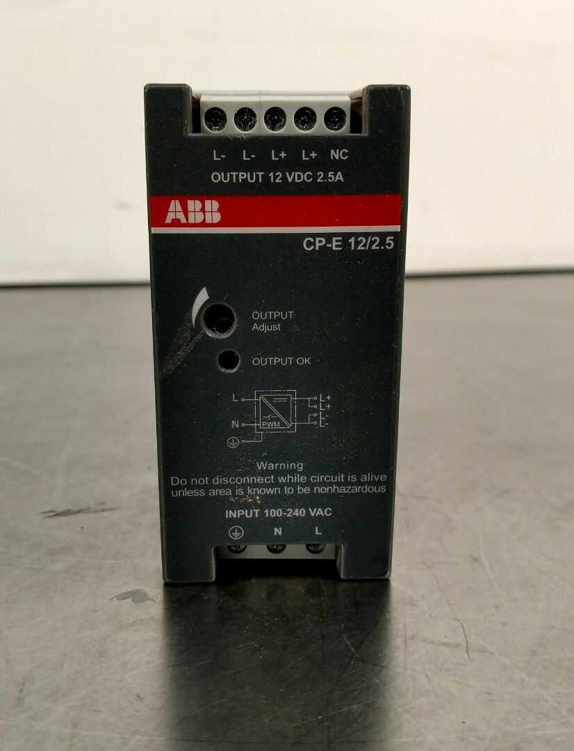 ABB Switch Mode Power Supply 1SVR427032R1000 ABB CP-E 12/2.5 4B