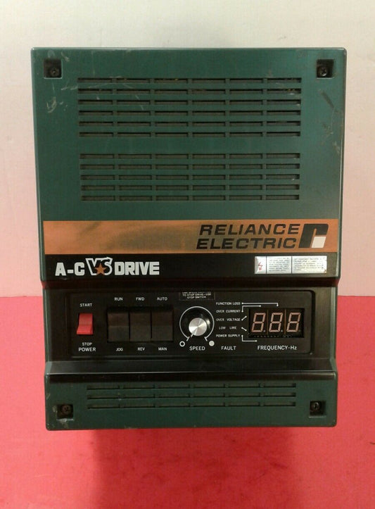 Reliance AC Drive 1AC2175 3/4HP Out 200/230VAC 3.1A Max.  1E
