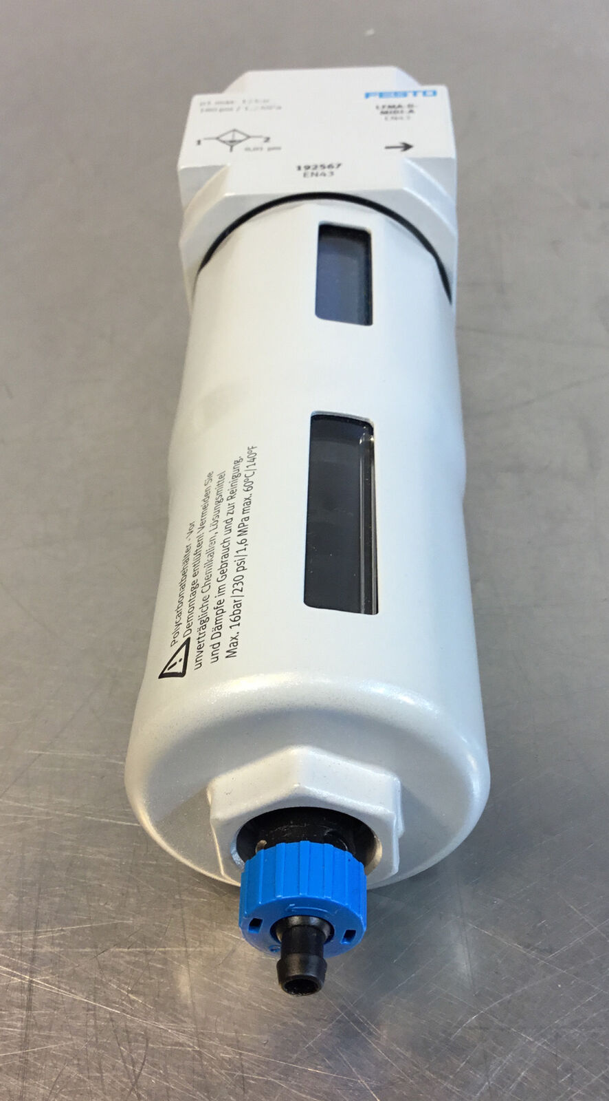 Festo  LFMA-D-MIDI-A  Micro Fine Air Filter  192567     3E-17