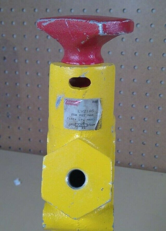Schrader Bellows LV21AS 250 PSI Lock-Out Valve                                6D