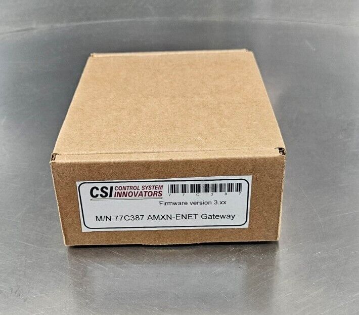CSI M/N 77C387 AMXN-ENET MODULE.                          3E-38