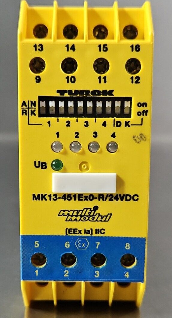 Turck MK13-451EX0-R24VDC Multi Modul Unit                                  3E-37