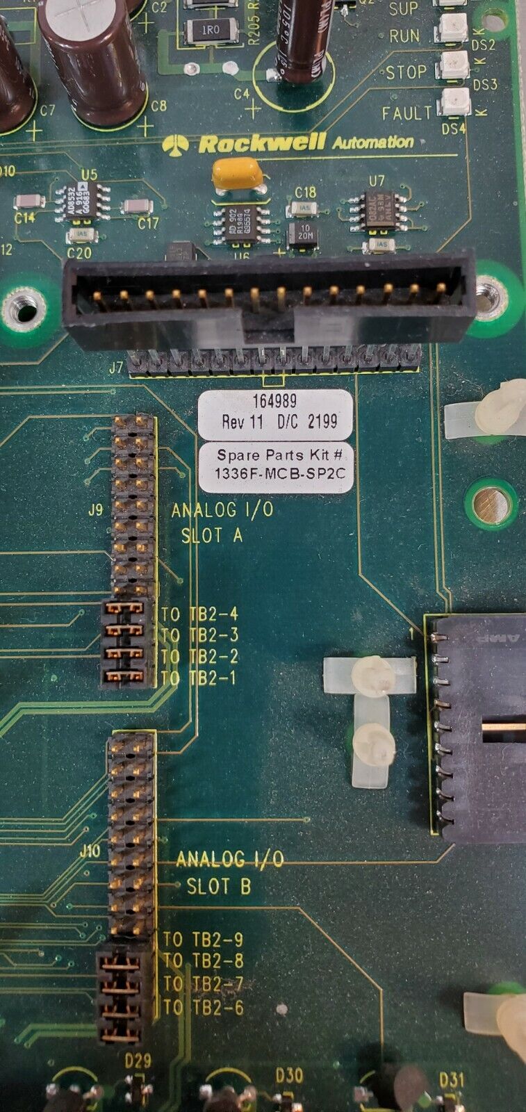 ALLEN BRADLEY Rockwell 1336F-MCB-SP2C MAIN PC CONTROL BOARD loc.3B