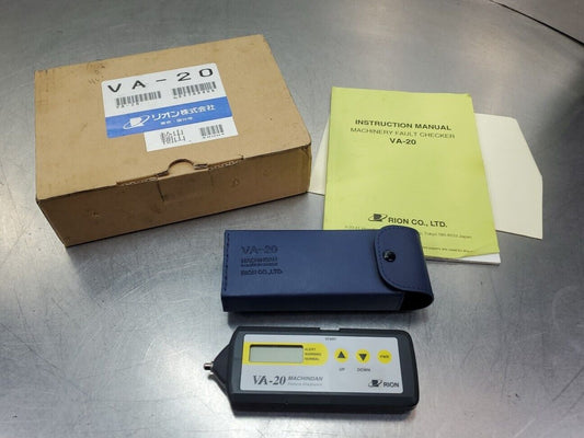 RION CO. LTD VA-20 Machinery Fault Checker.                                5D-21