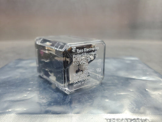 Potter&Brumfield KUEP-11D15-110 10A 1/4HP Power Relay.                        4D