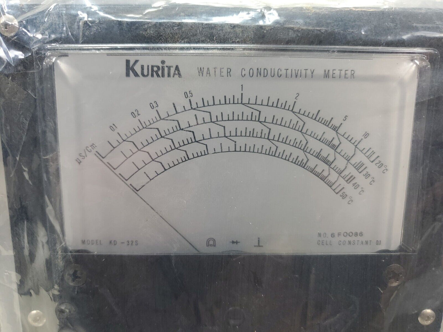 KURITA KD-32S WATER CONDUCTIVITY METER.                                    6D-21