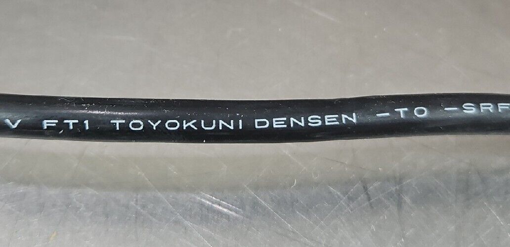 TOYOKUNI DENSEN CSA LL92393 - 300V - E74241. 40 Inches. Cable.        Loc  5E-14