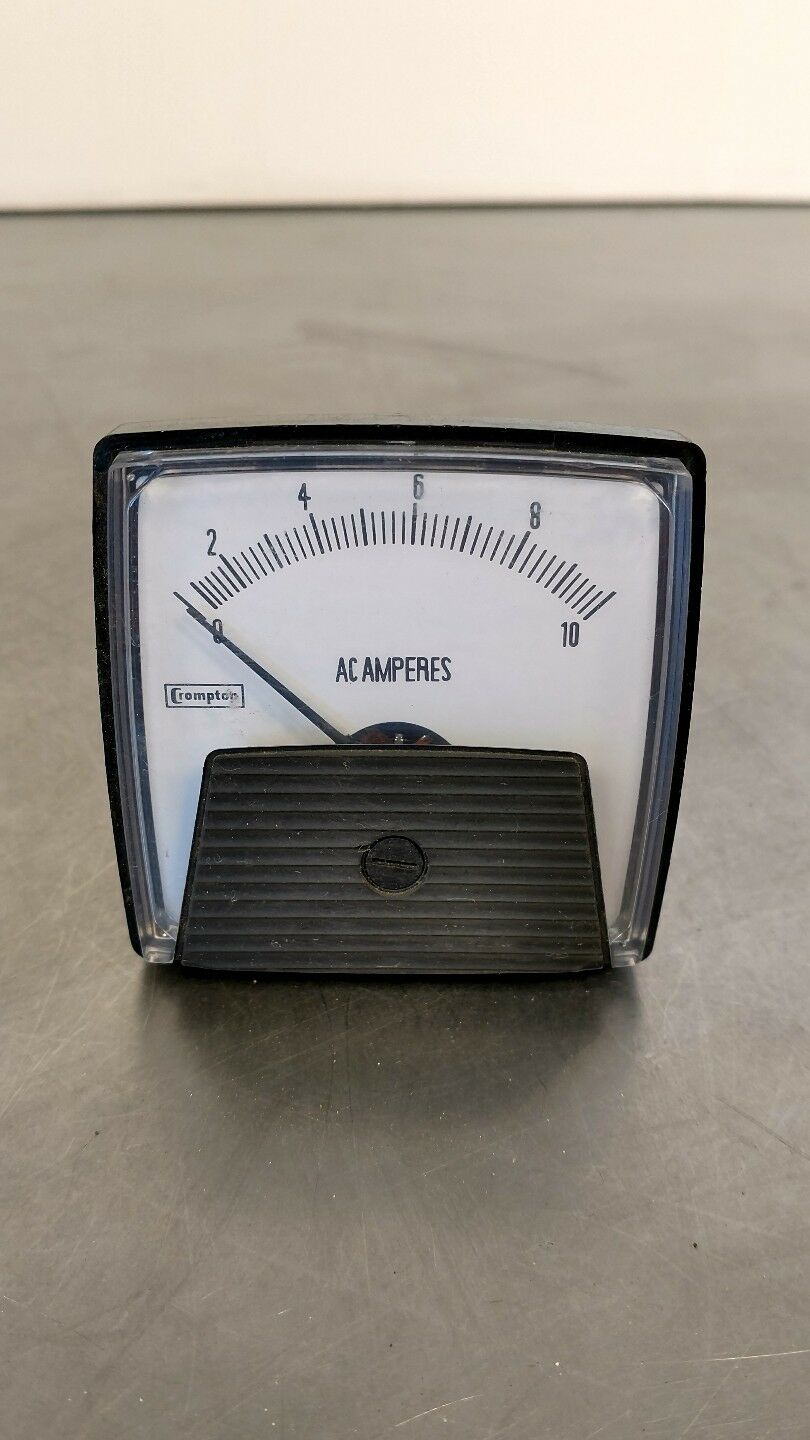 Crompton AC Amperes 2002001356 Meter Gauge BIN#3