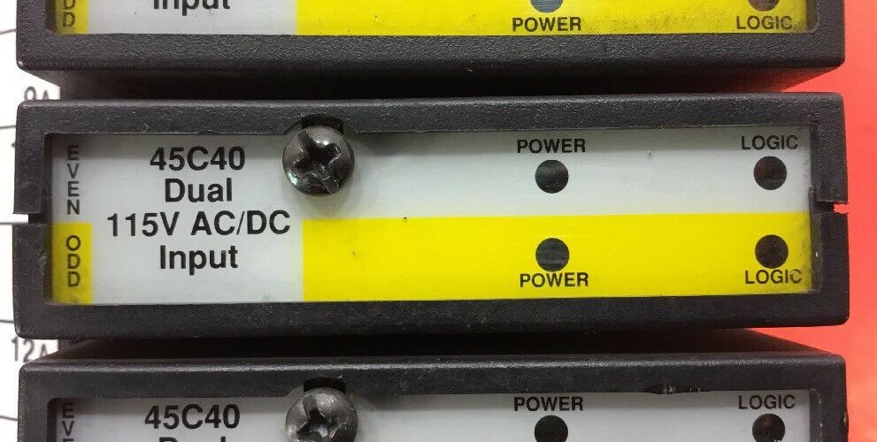 RELIANCE ELECTRIC AUTOMATE I/O CONTROLLER #45C1A W/CARDS (Lot of 2)        3E-14