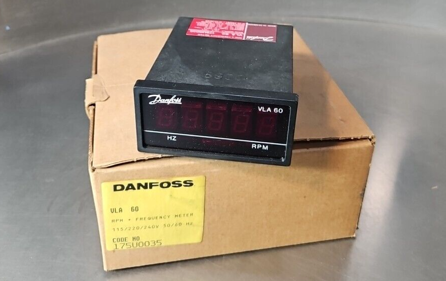 DANFOSS VLA 60 175U0035  FREQUENCY / RPM METER.                         Loc3D-23