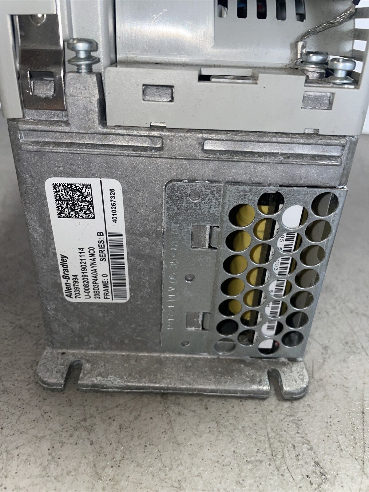 Allen-Bradley PowerFlex 700 20BD3P4A0AYNANC0 -@1D
