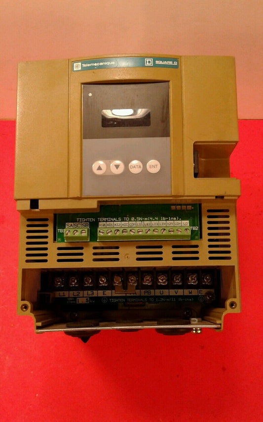Telemecanique ATV18U29N4, 1.5KW/2hp Drive, 460V, 3 PH,     1D