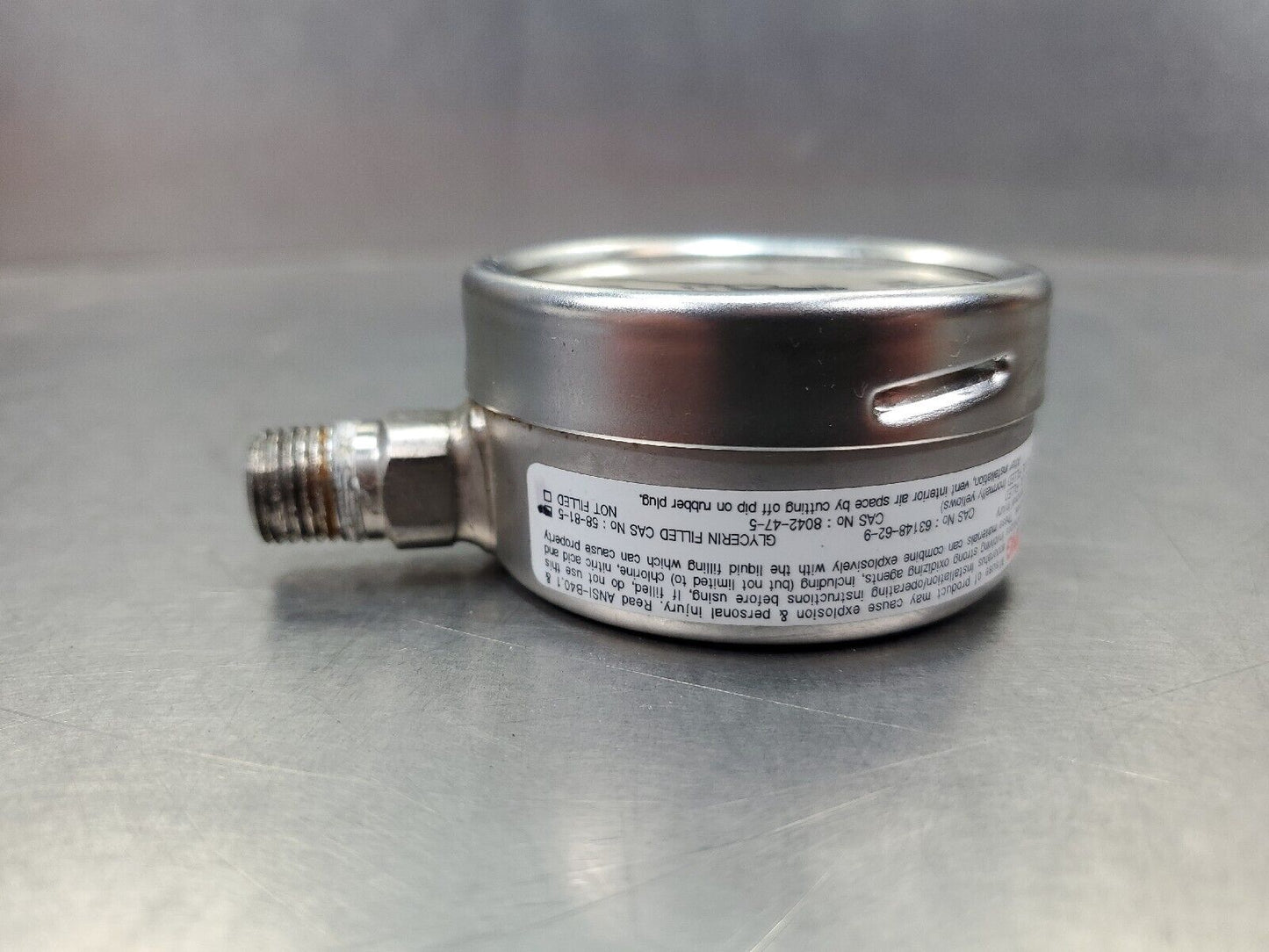 USG 58-81-5 (0~200 psi) Pressure Gauge.                                    6E-21