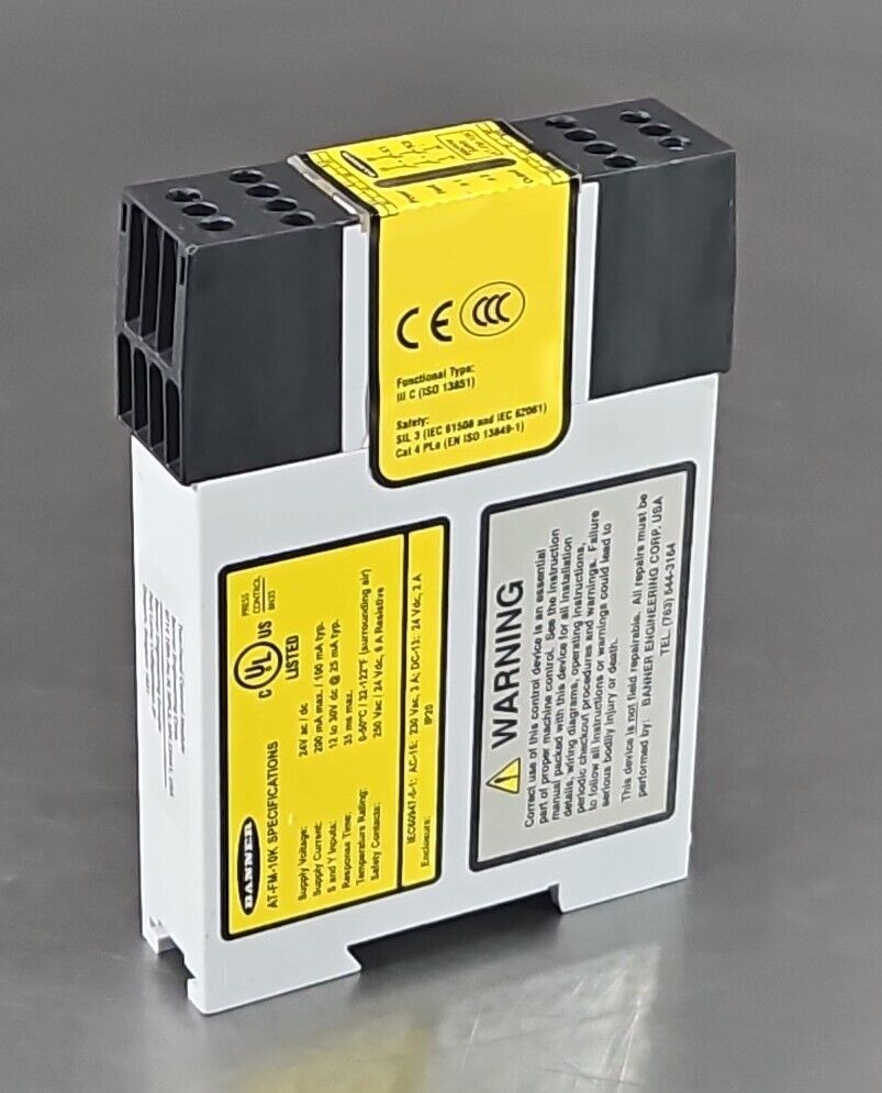 Banner AT-FM-10K Safety Relay.                                         Loc3E-47