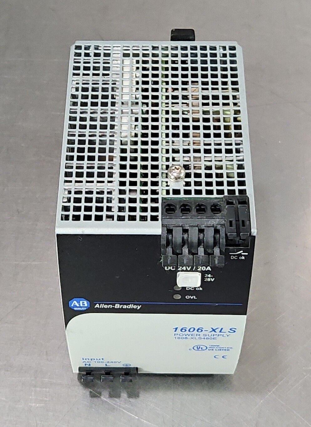 Allen-Bradley 1606-XLS480E SER A. Power Supply                             4E-20