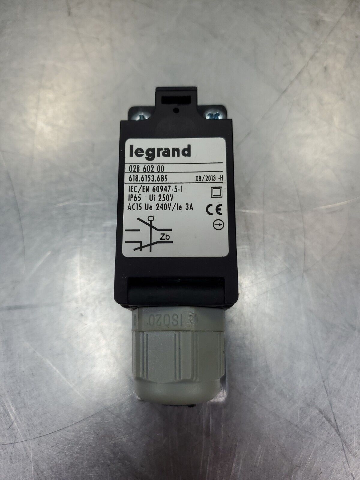Legrand 028 602 00 (618.6153.689) IP65 250V 3A Pressure Switch.             4E-8