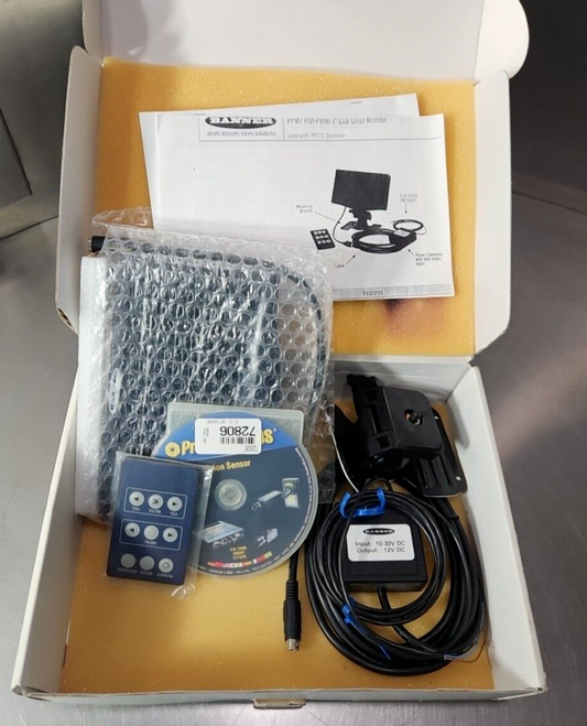 Banner PPM7 Flat Panel Color Monitor.     Loc2A