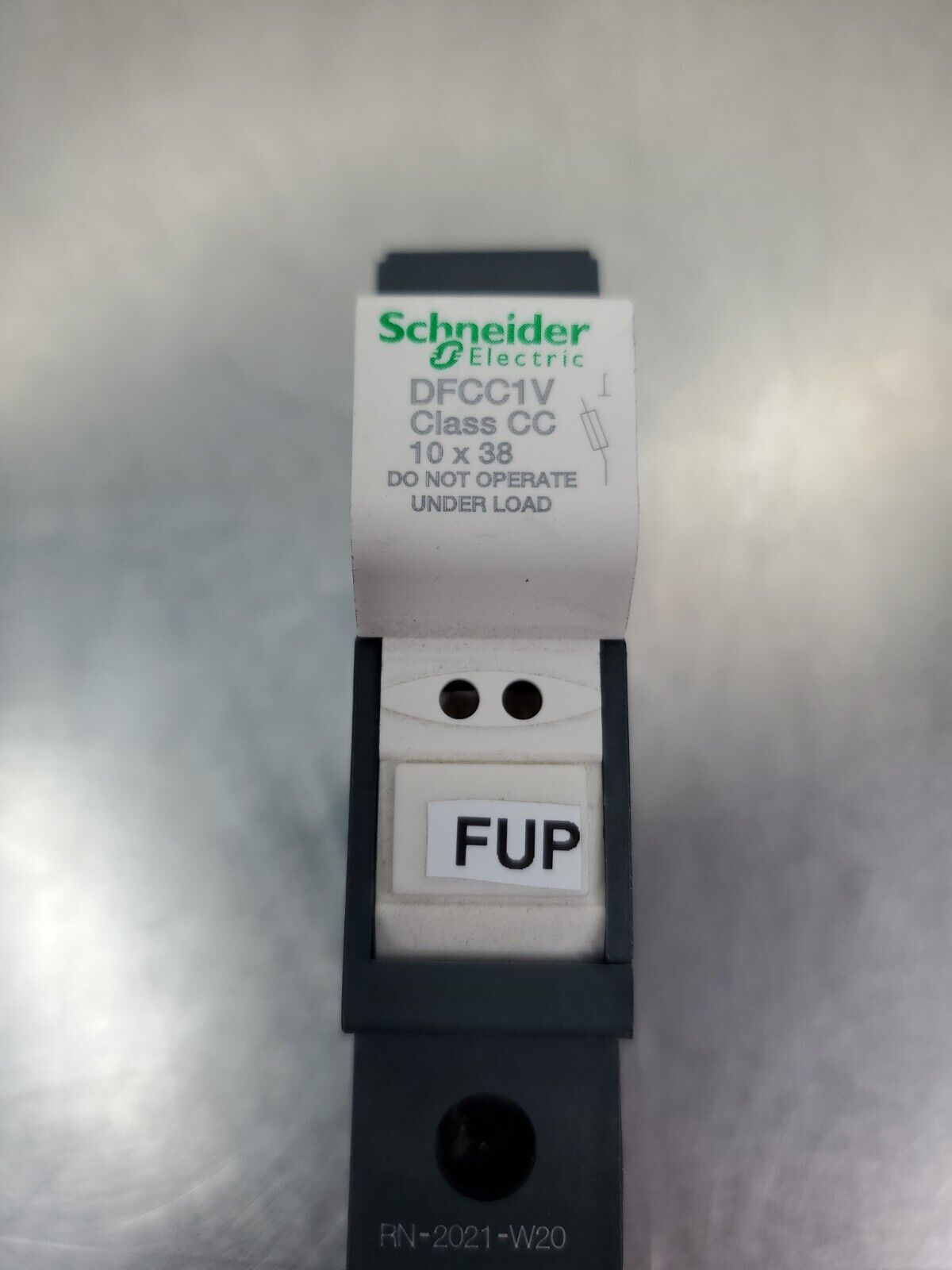 Schneider Electric DFCC1V Class CC 10x38 Fuse Disconnector Module.          4E-5