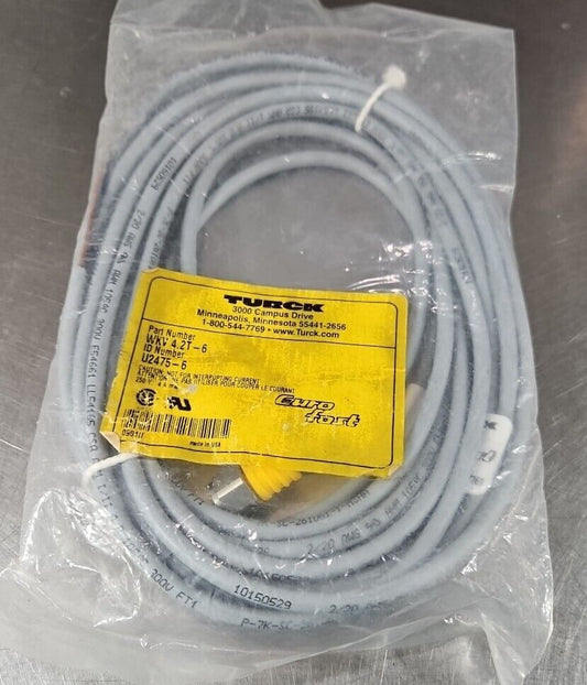 Turck WKV 4.2T-6 Cordset.                                               Loc5E-25