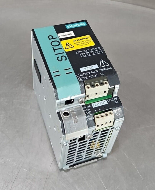 Siemens 6EP13333BA00 Power Supply Module.                              Loc4B-25