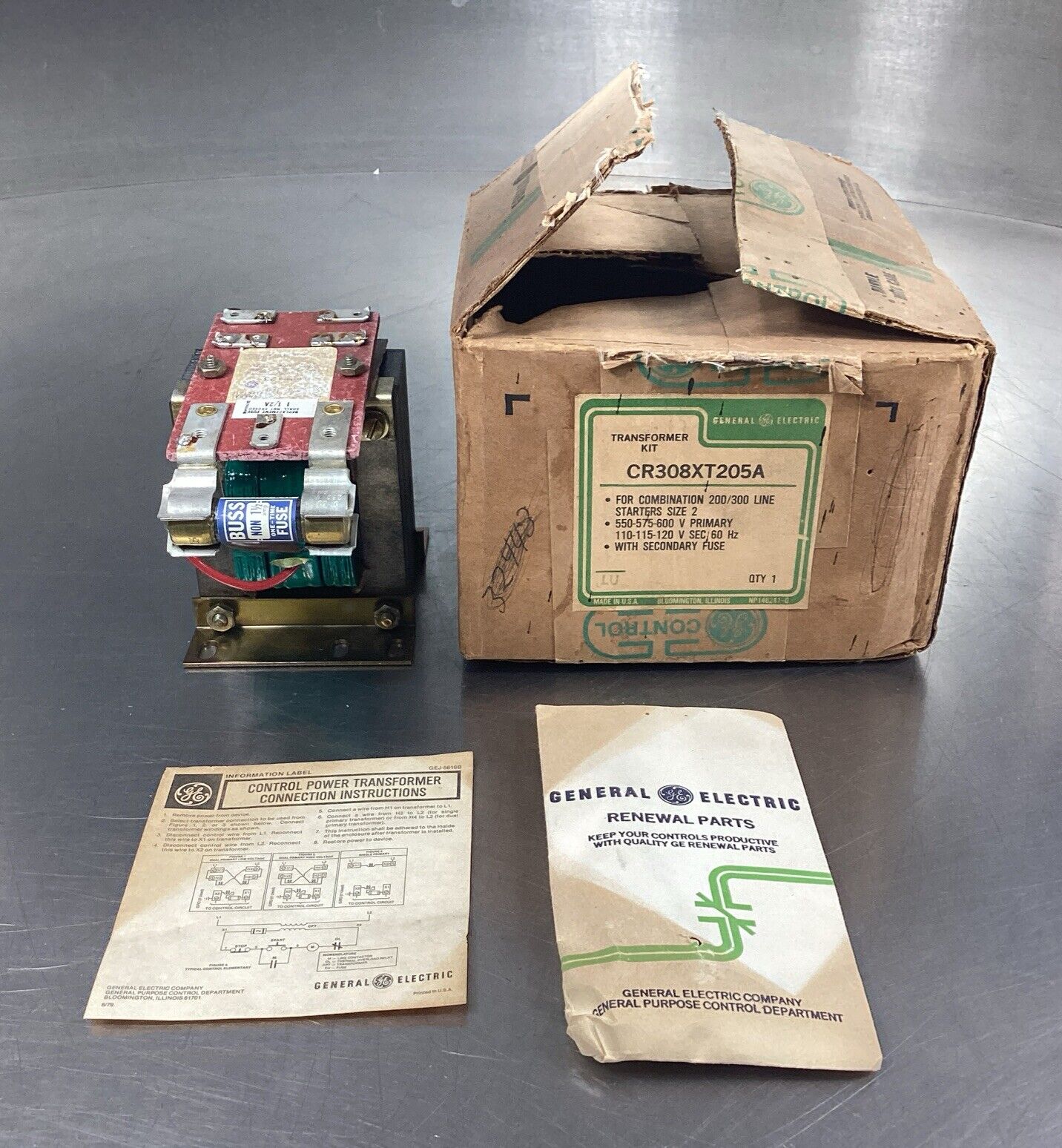 GE Control Transformer Kit  CR308XT205A         4E-30