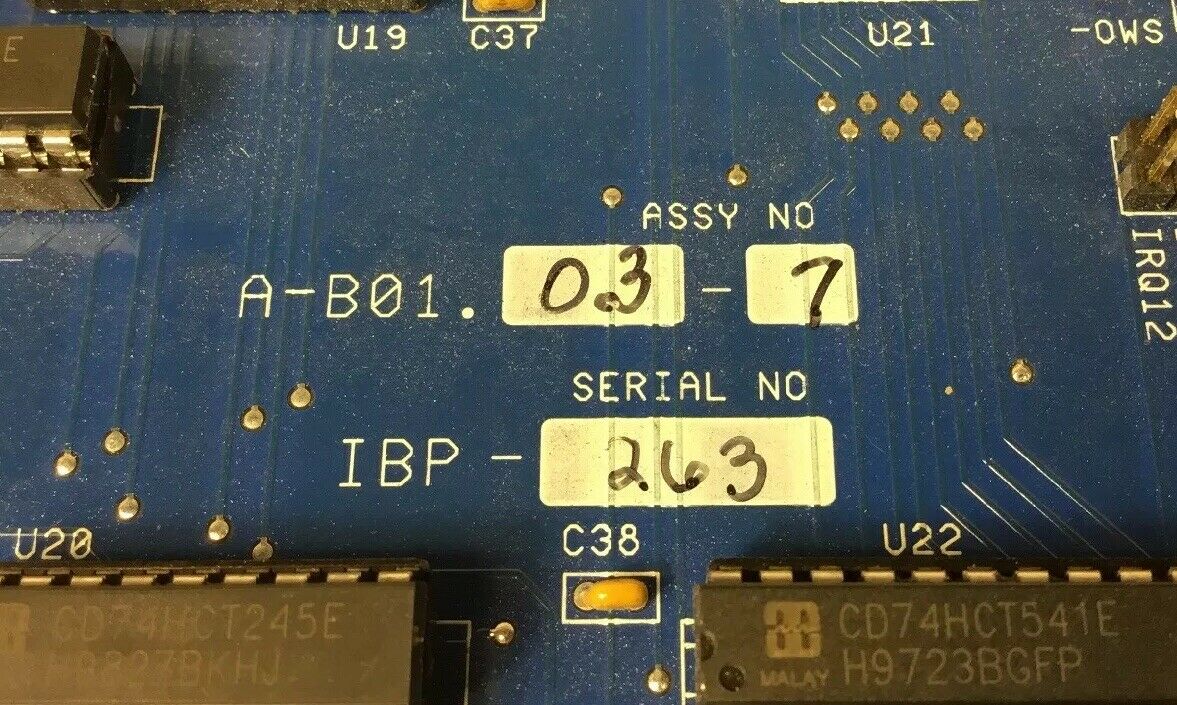 FACTS INC. ASSY. NO A-B01.03-7 INPUT BOARD                                  3E-1