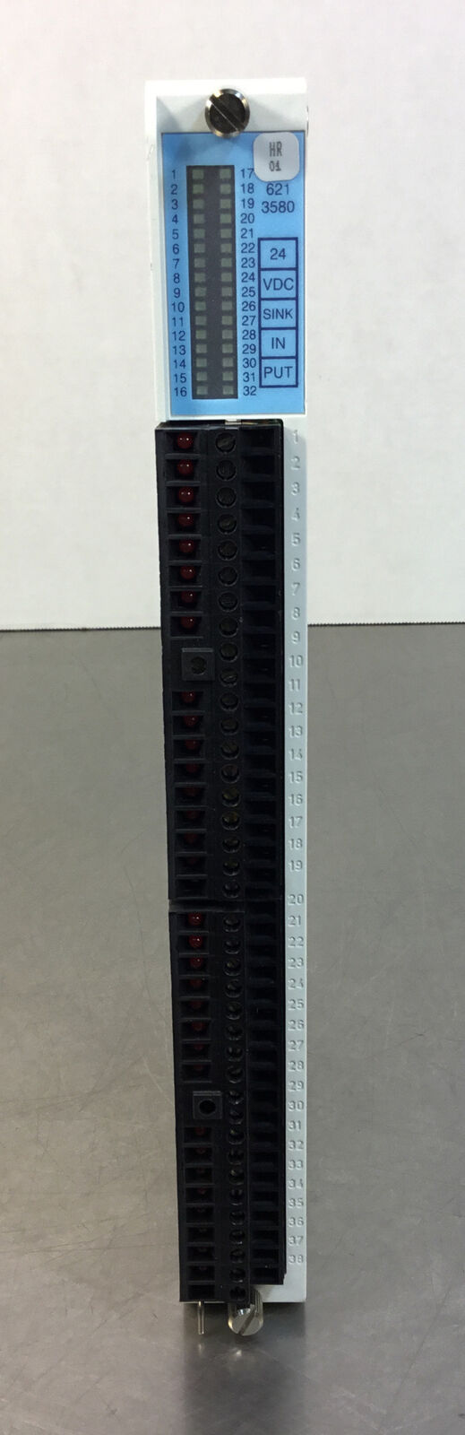 Honeywell 621-3580 24 VDC Sink Input PLC Module   3C-1