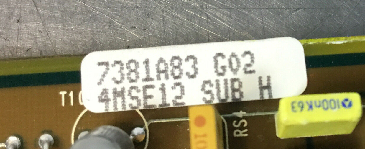 Westinghouse 7381A83G02 4MSE12 SUB H  Circuit Board.   3C-6