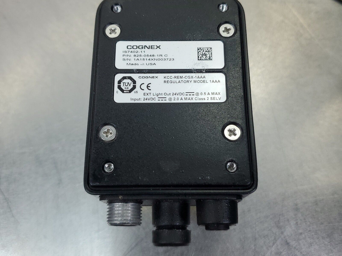 Cognex IS7200-11 Machine Vision Camera (825-0548-1R C)                     5E-10