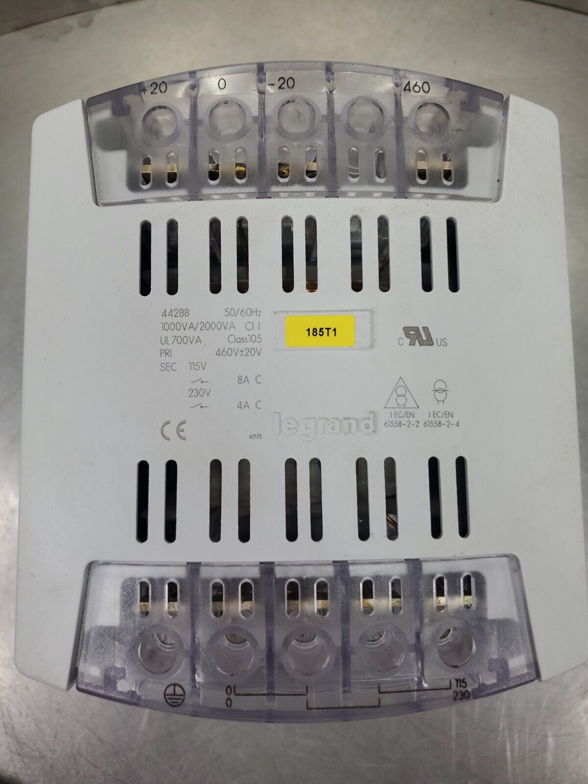 Legrand 44288 1000VA/2000VA 50/60Hz Class 105 Power Transformer.              4D