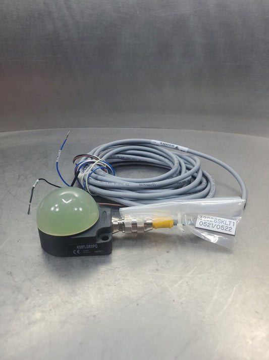 Banner K50FLGRXPQ EZ-LIGHT Illuminated Touch Button Switch.                3E-17