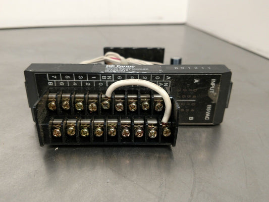 GE FANUC IC610MDL129A 115VAC Input Module 8-Circuits w/ Terminal Block 3F