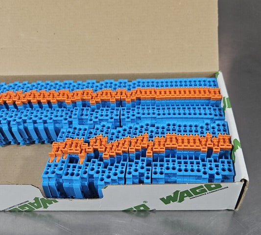 WAGO 280-876 Conductor Through Terminal Block - Lot of 83.               Loc3C-2